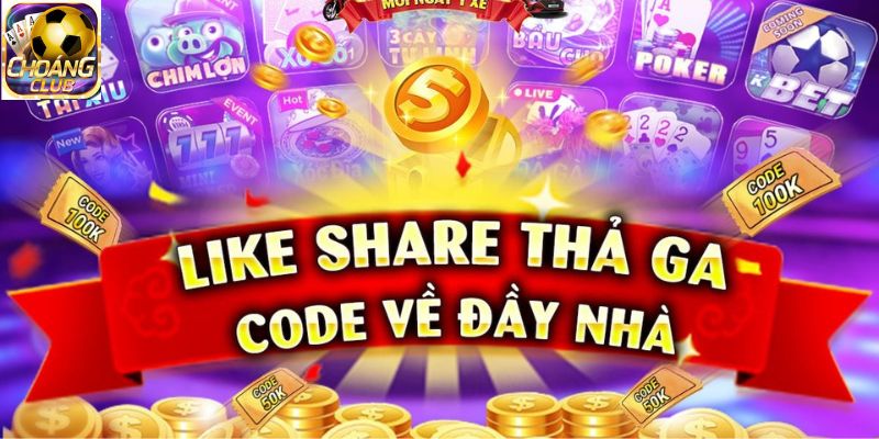 Cách nhận code Choang Club thông qua livestream