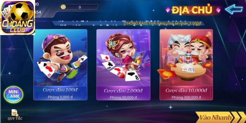 Chơi game bài địa chủ hấp dẫn